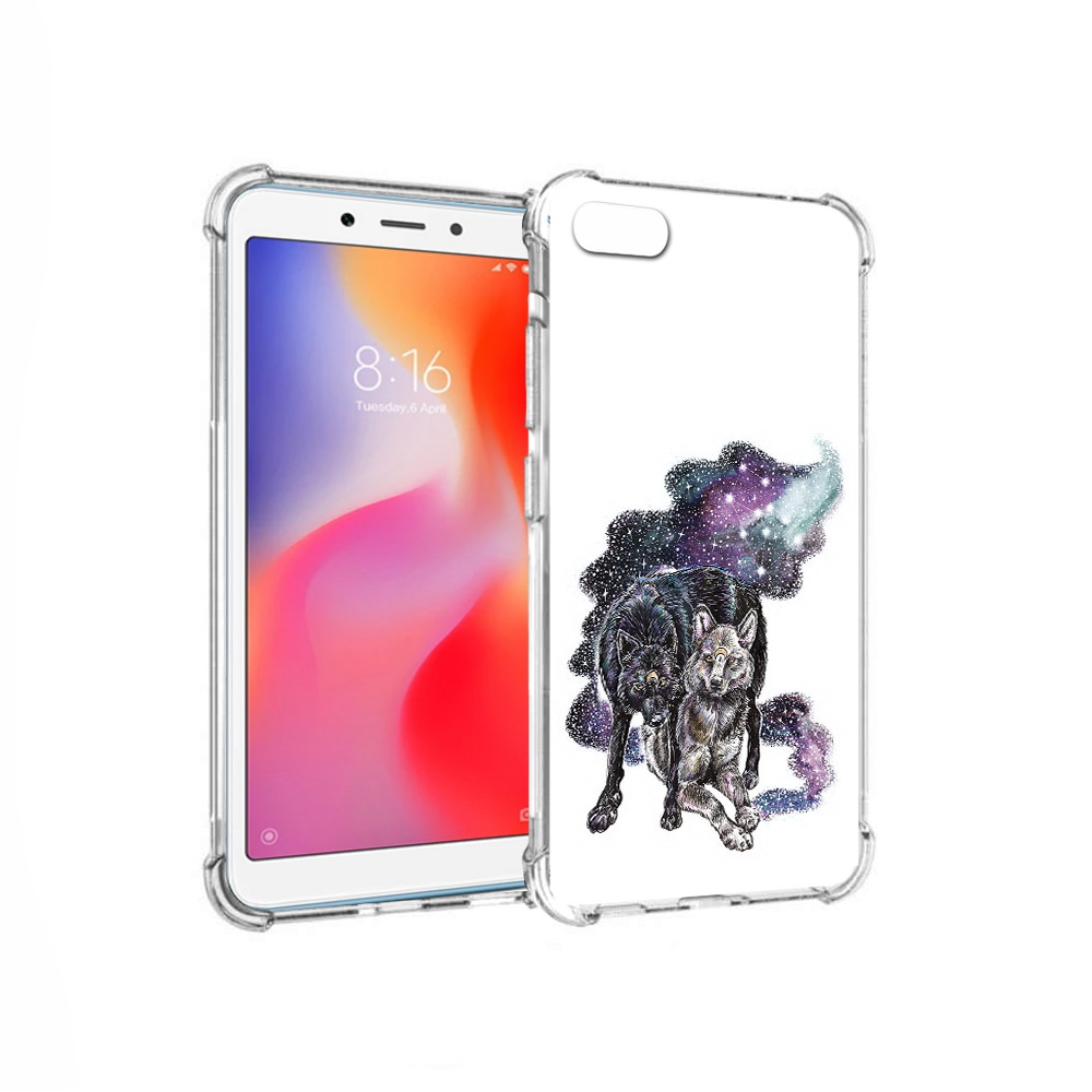 

Чехол MyPads Tocco для Xiaomi Redmi 6A звездные волки (PT113916.305.352), Прозрачный, Tocco