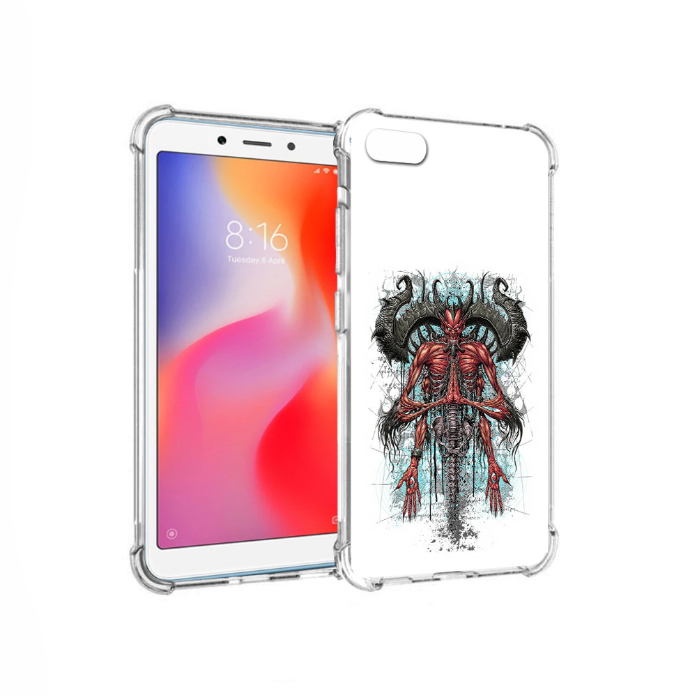 Чехол MyPads Tocco для Xiaomi Redmi 6A дьявол (PT113916.305.340)