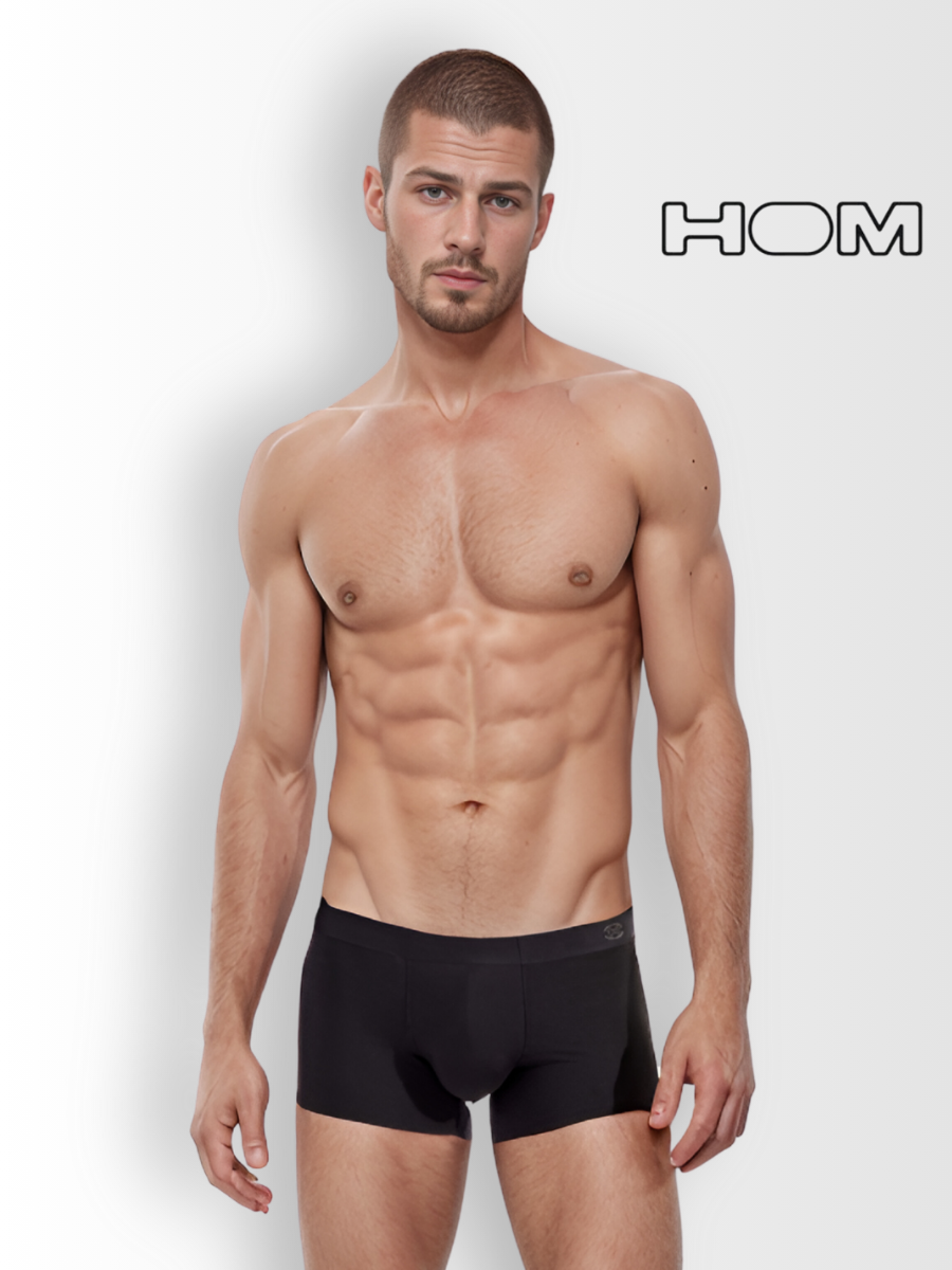 

Трусы мужские Hom 402753 черные M, Черный, 402753
