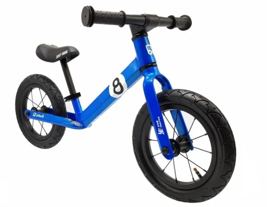 Беговел BIKE8 Racing AIR 12, Blue (синий) амортизатор трубчатый c защитным рукавом inex step tube st hv синий максимальное