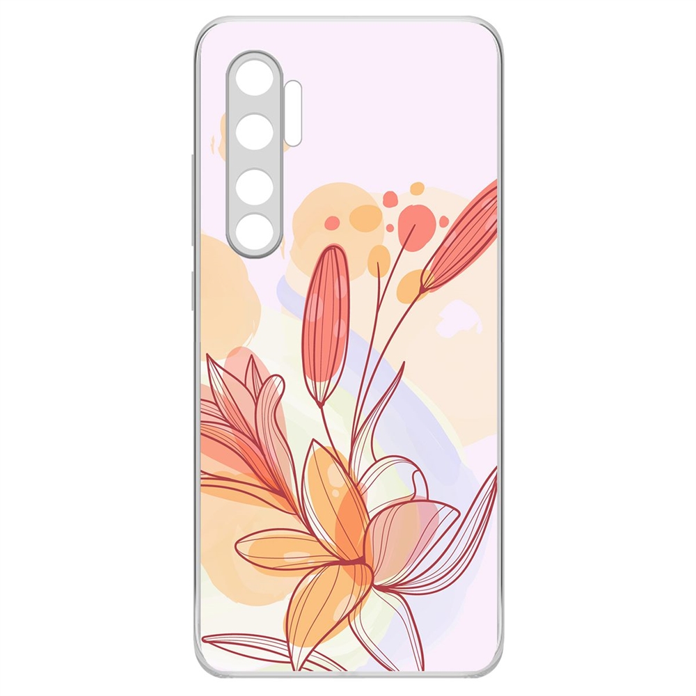 

Чехол-накладка Krutoff Clear Case Фантазия для Xiaomi Mi Note 10 Lite
