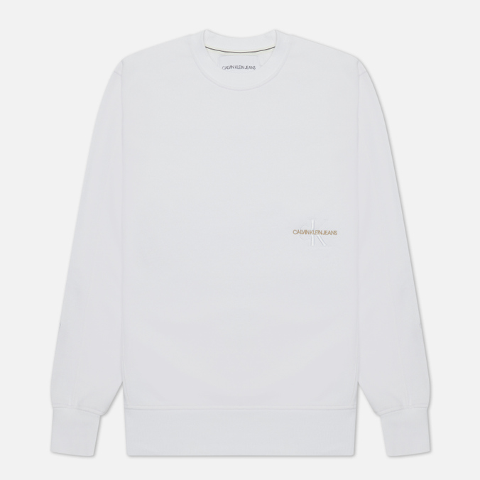 

Свитшот мужской Calvin Klein Jeans J30J318176 белый S, J30J318176