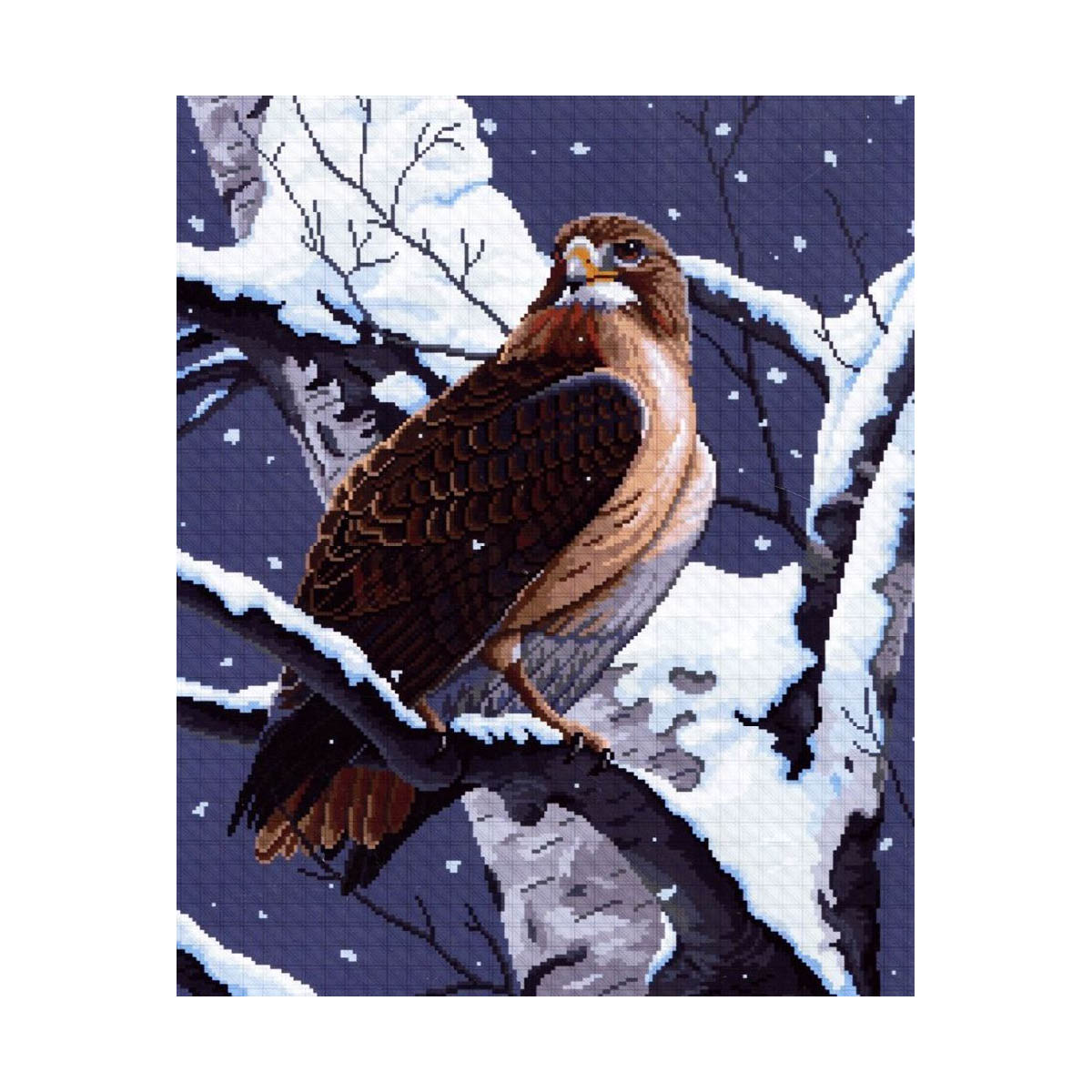 

Набор для вышивания NITEX Сокол 27х33 см