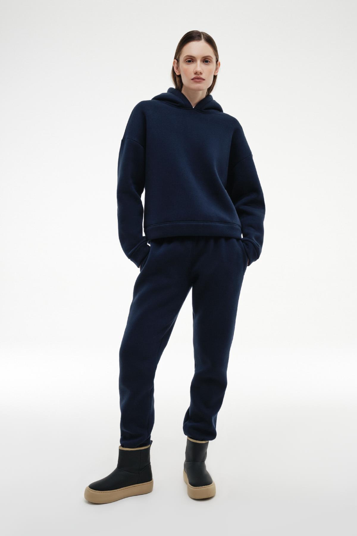 Спортивные брюки женские YOUSTORE P0523001 синие 46 RU