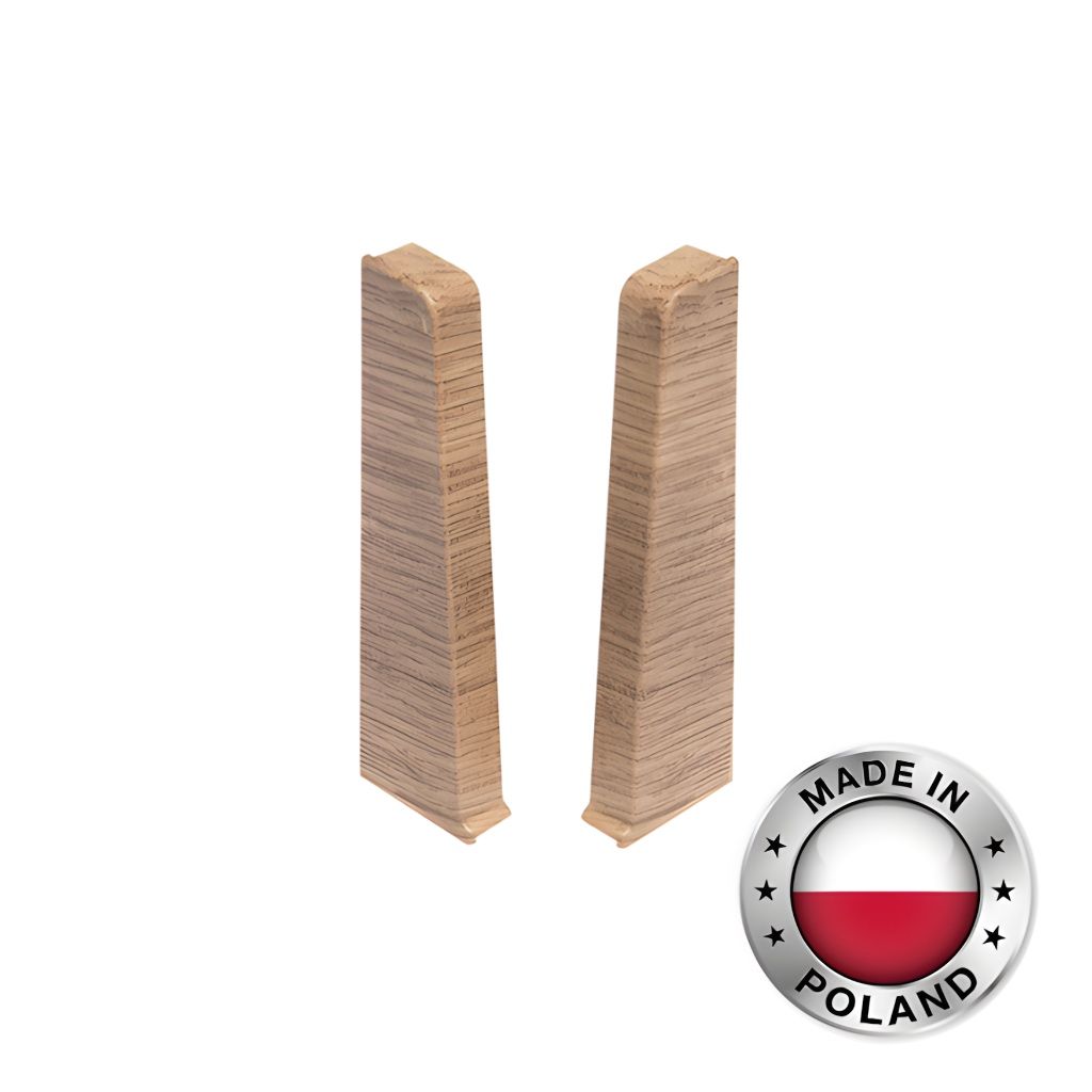

Плинтус Cezar FINISH HI-LINE 126 Дуб Невада 2x2, Коричневый