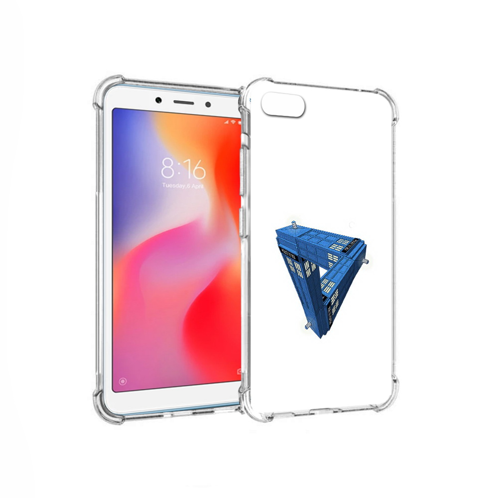 

Чехол MyPads Tocco для Xiaomi Redmi 6A головолока абстракция (PT113916.305.291), Прозрачный, Tocco