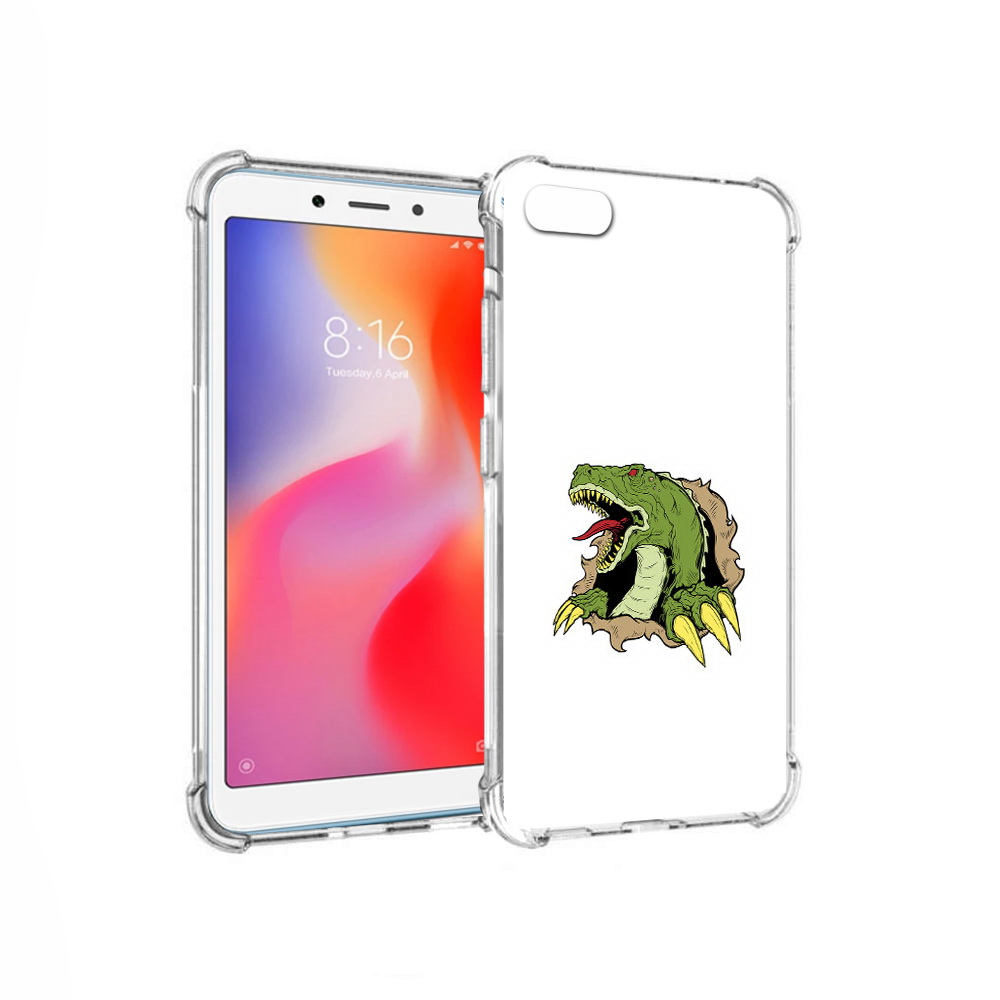 

Чехол MyPads Tocco для Xiaomi Redmi 6A годзила (PT113916.305.290), Прозрачный, Tocco