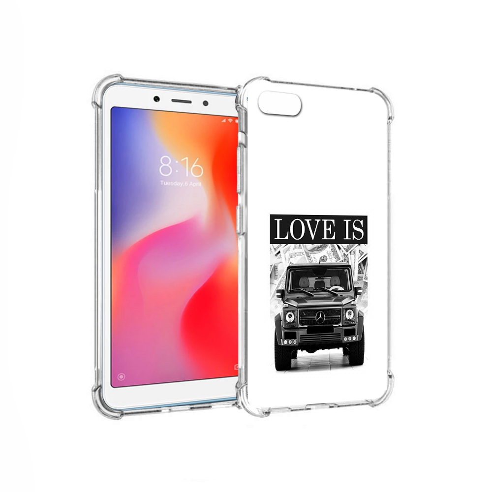 

Чехол MyPads Tocco для Xiaomi Redmi 6A гелик (PT113916.305.285), Прозрачный, Tocco