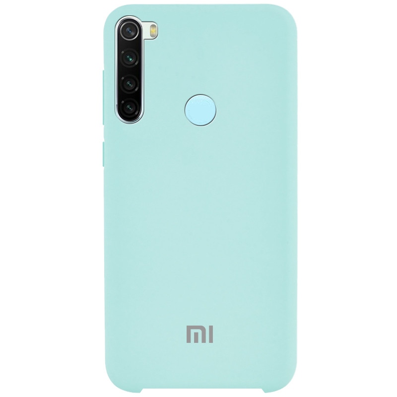 

Чехол для Xiaomi Redmi Note 8 silicone case Мятный, Зеленый