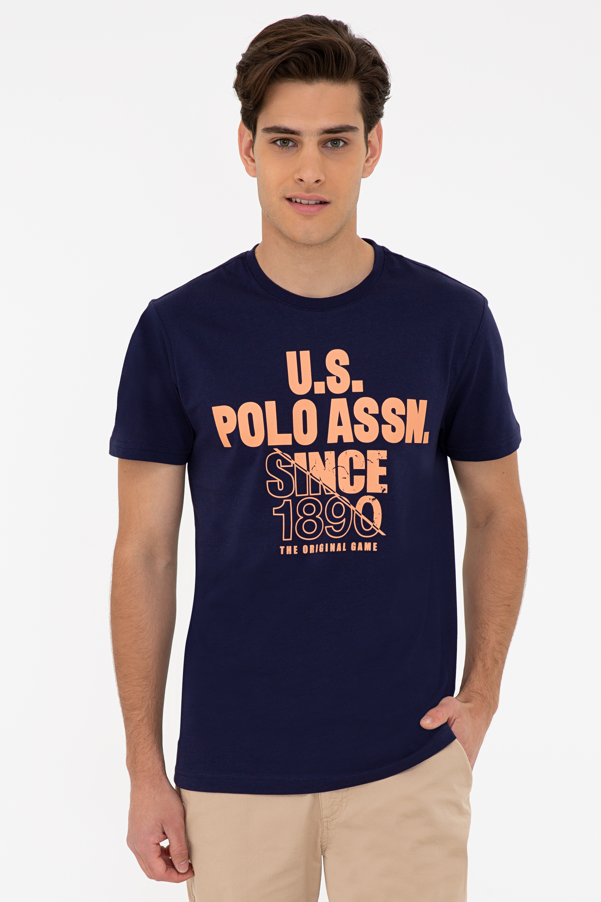 

Футболка мужская U.S. POLO Assn. G081SZ0110MALAKAIIY021-E синяя S, G081SZ0110MALAKAIIY021-E