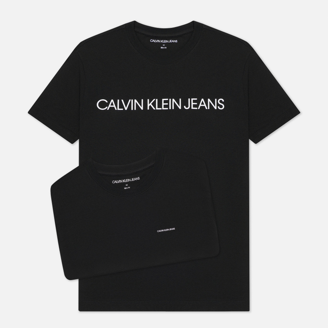 

Комплект футболок мужских Calvin Klein Jeans J30J317598 черных XL, J30J317598