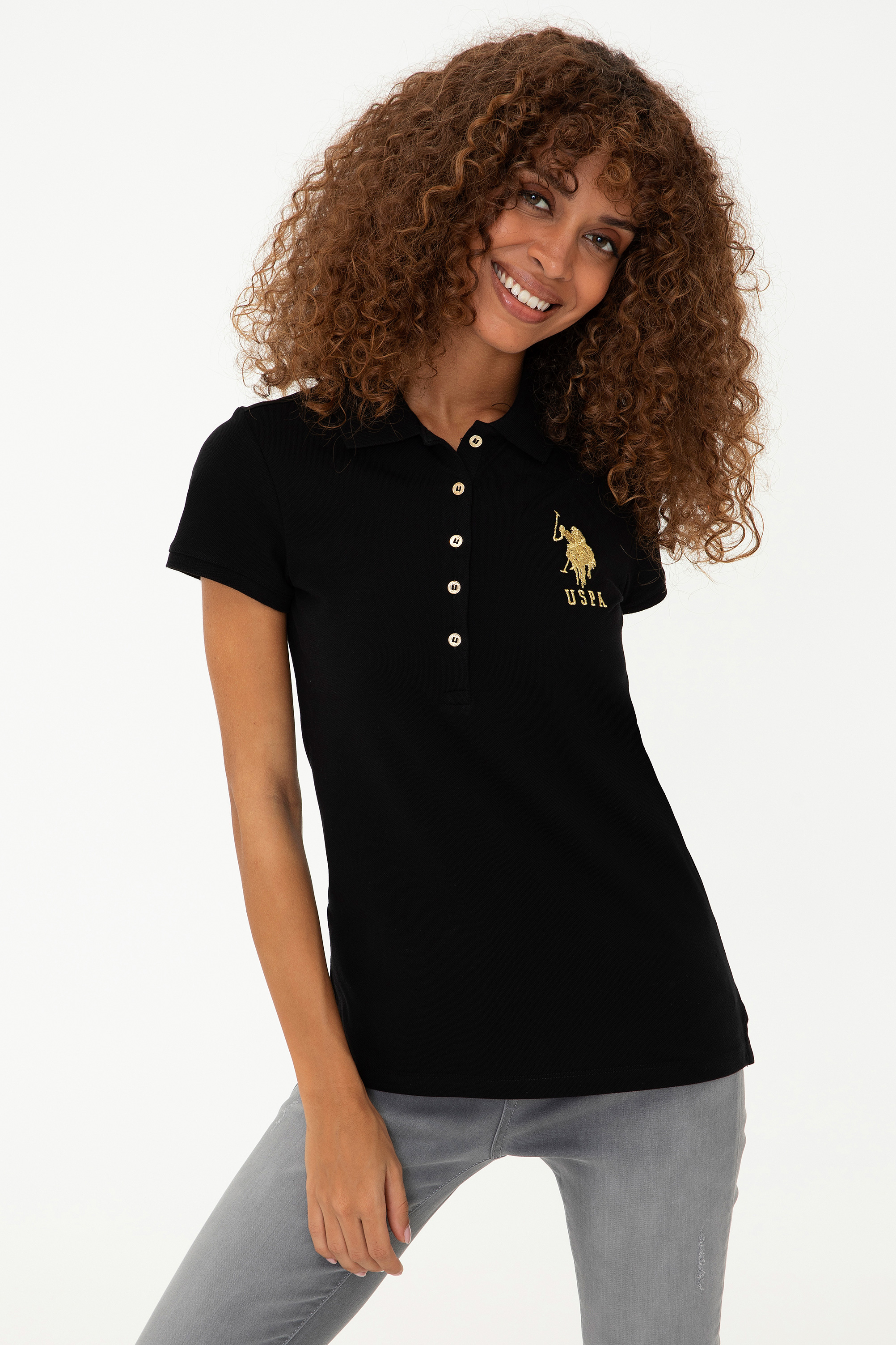 

Футболка женская U.S. POLO Assn. G082SZ0110MTS02221-011 черная M, G082SZ0110MTS02221-011