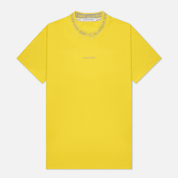 

Футболка мужская Calvin Klein Jeans J30J317096 желтая M, J30J317096