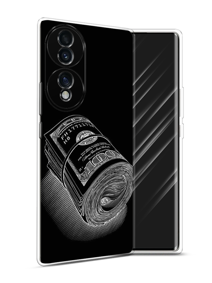 

Чехол Awog на Honor 70 "Кубышка денег", Разноцветный, 6108250-5