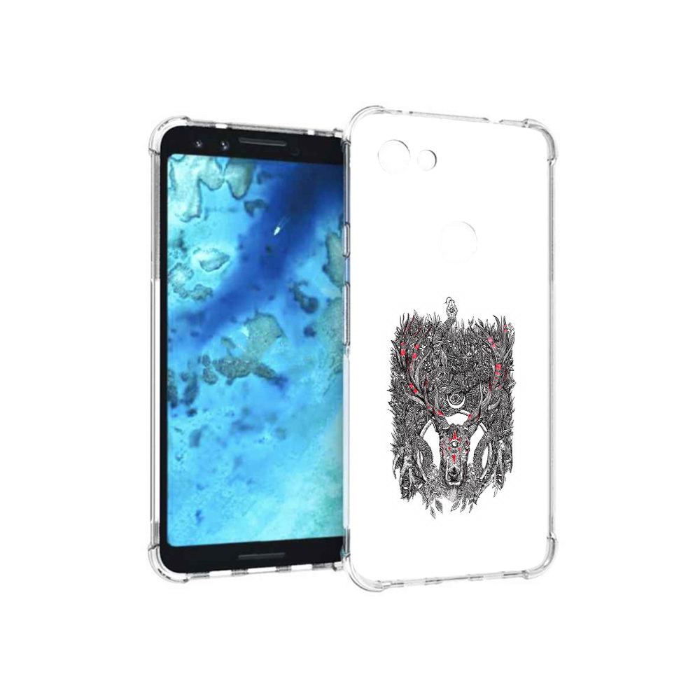 

Чехол MyPads Tocco для Google Pixel 3 Дизайнерские_676, Прозрачный, Tocco