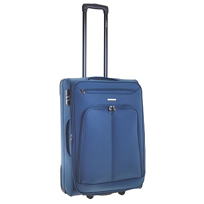 Чемодан унисекс Best Bags 85190466 голубой, 41x63x26/30 см