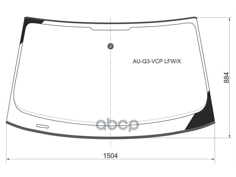 

Стекло Лобовое Audi Q3 11-18 Xyg Арт. Au-Q3-Vcp Lfw/X