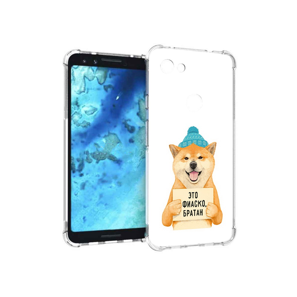 

Чехол MyPads Tocco для Google Pixel 3 фиаско, Прозрачный, Tocco