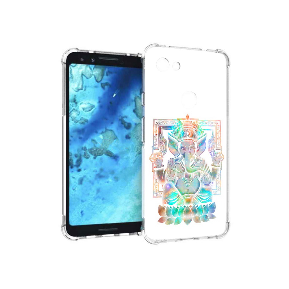 

Чехол MyPads Tocco для Google Pixel 3 умный слон, Прозрачный, Tocco