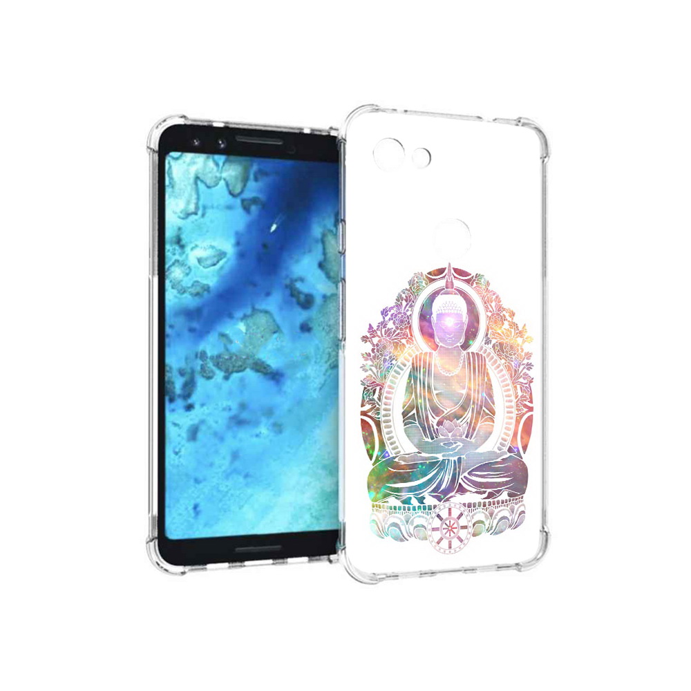 

Чехол MyPads Tocco для Google Pixel 3 умный мужчина абстракция, Прозрачный, Tocco