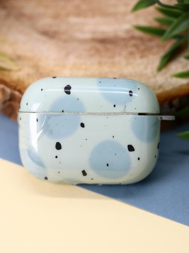 

Чехол iLikeGift для AirPods Cat flowers, Голубой, Cat flowers