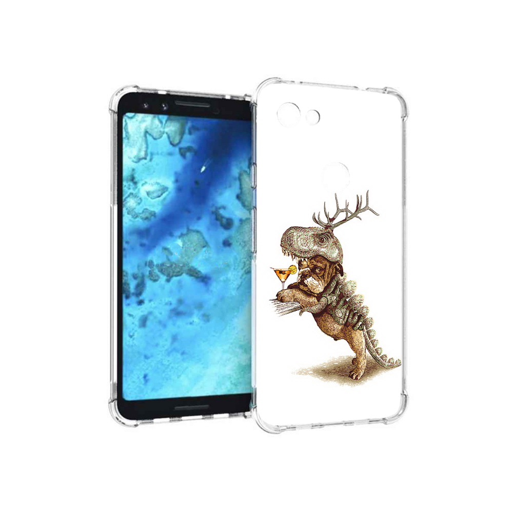 

Чехол MyPads Tocco для Google Pixel 3 тематическая вечеринка, Прозрачный, Tocco