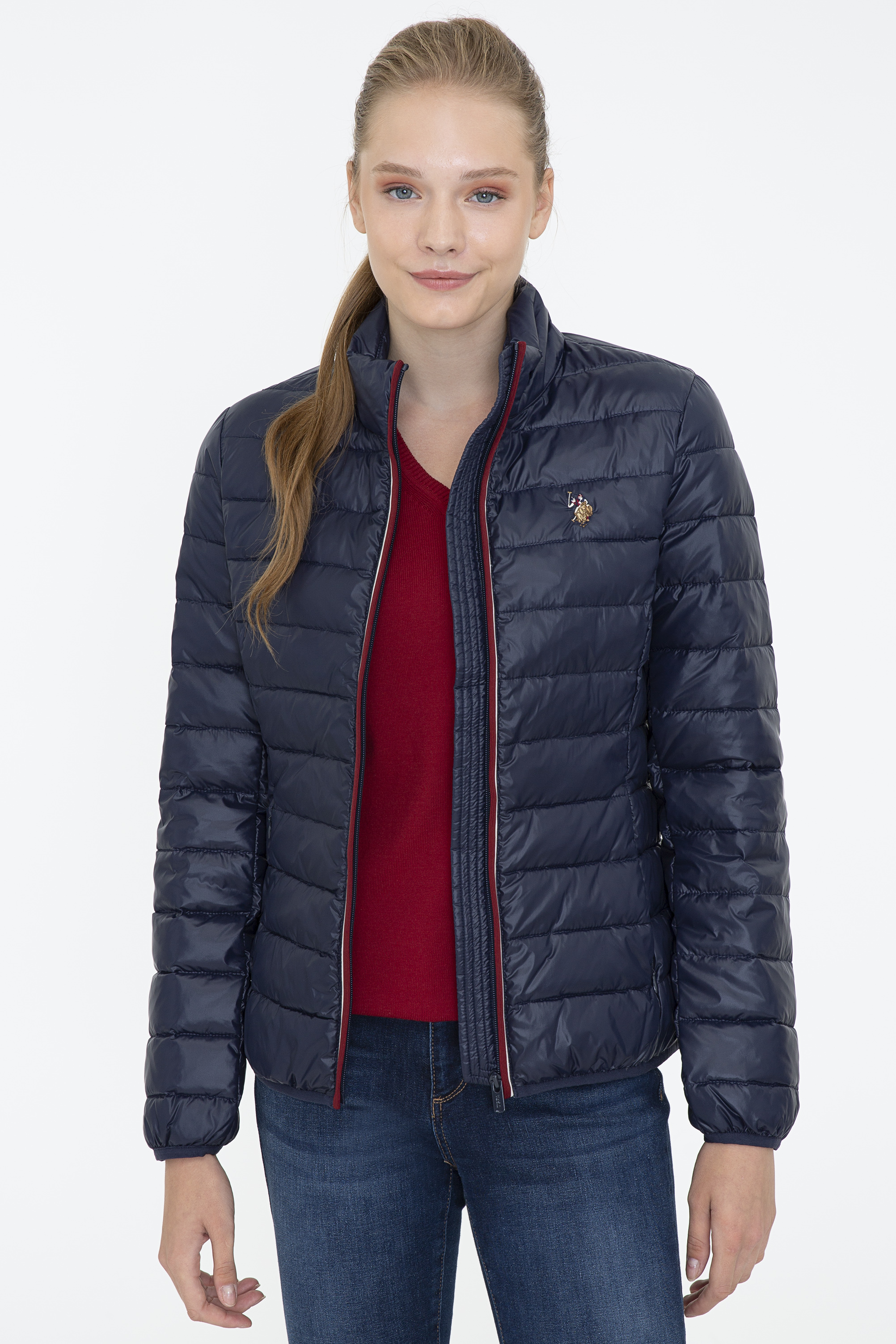 

Куртка женская U.S. POLO Assn. G082SZ0MS0GRACE21K синяя 40 EU, G082SZ0MS0GRACE21K