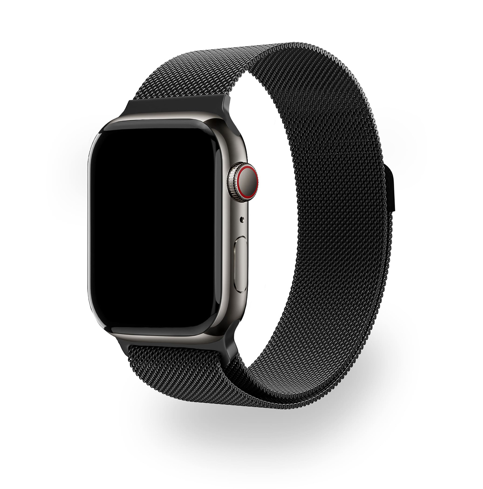 Ремешок uBear Spark для Apple Watch (42, 44, 45, 49 мм), стальной, цвет черный