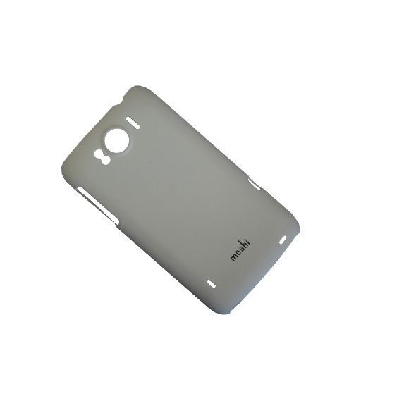 

Чехол для HTC Sensation XL задняя крышка прорезиненный Moshi Case Soft Touch <белый>