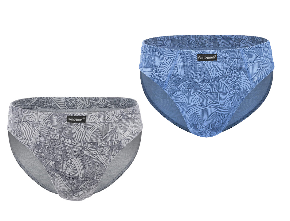

Комплект трусов мужских Gentlemen слипы разноцветных XL, Разноцветный, слипы