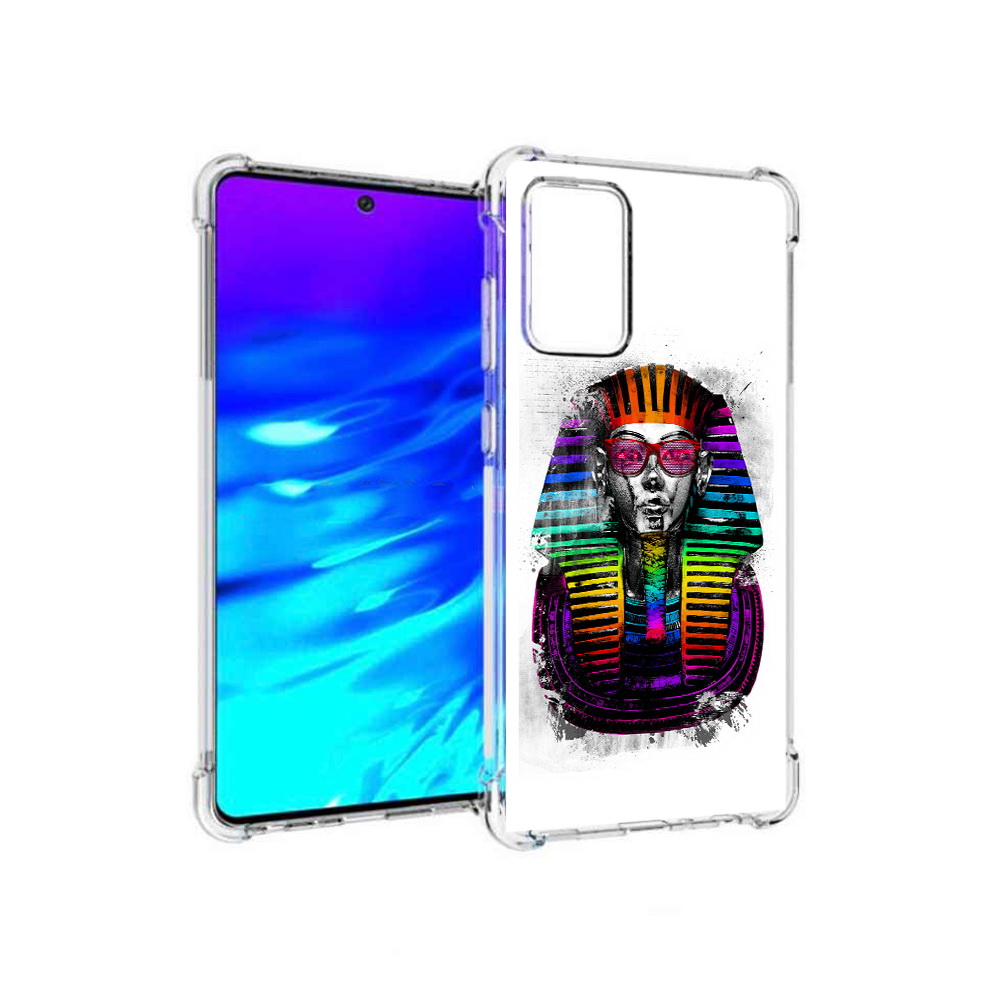 

Чехол MyPads Tocco для Samsung Galaxy A72 модная богиня (PT158633.553.479), Прозрачный, Tocco
