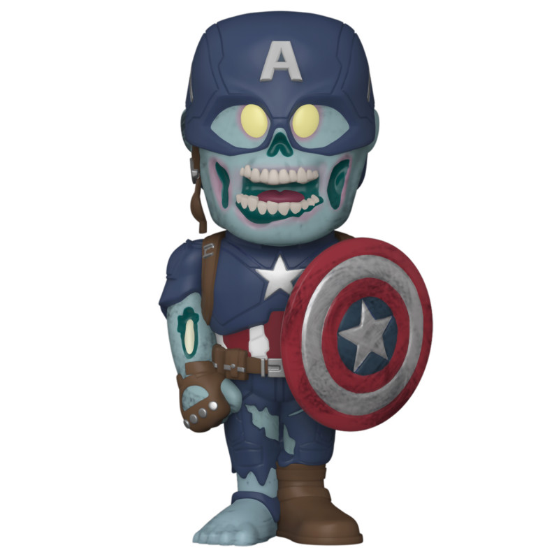 фото Фигурка funko vinyl soda: what if: zombie captain america w/(gw) chase 58668