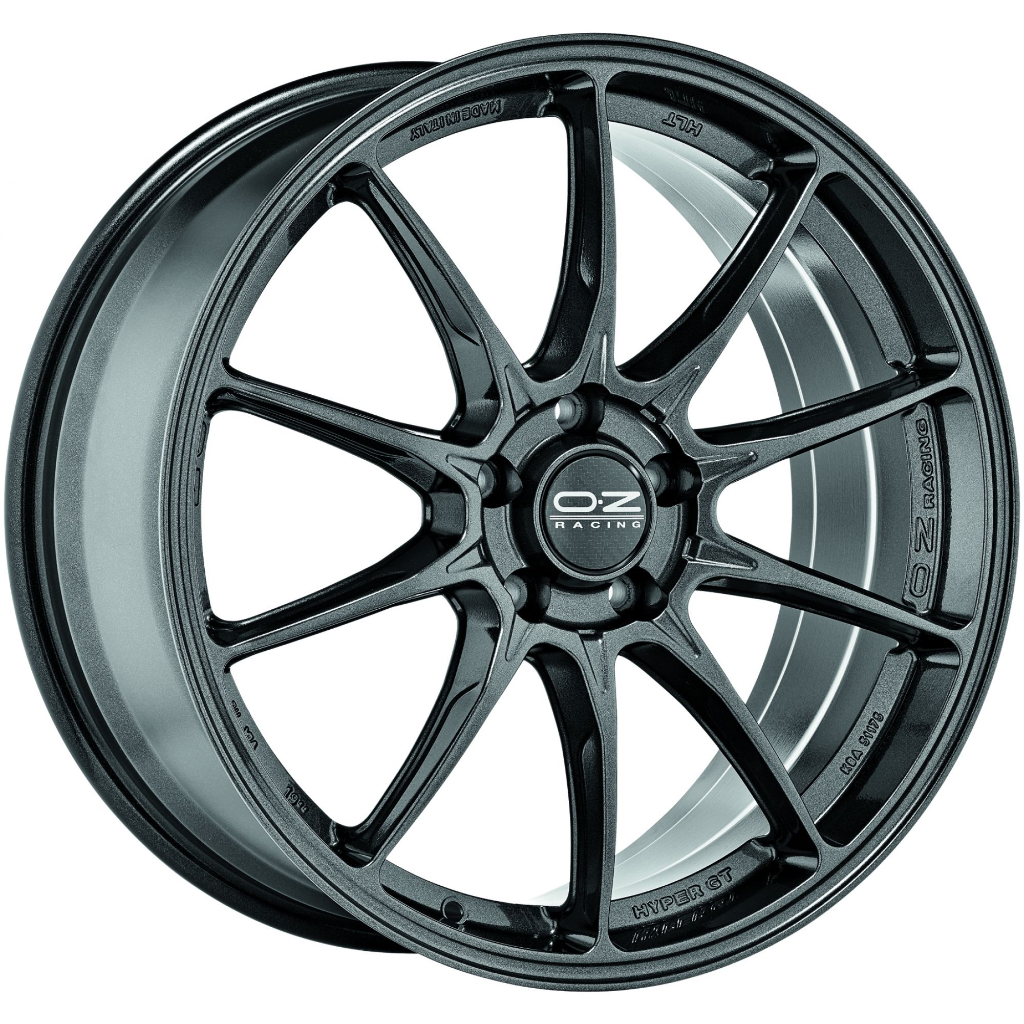 

OZ Hyper GT HLT 8,5\R19 5*112 ET30 d75 Star Graphite [W01A15201T6]