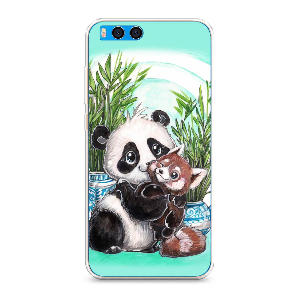 

Чехол Awog на Xiaomi Mi Note 3 "Друзья зверята", Разноцветный, 32450-2