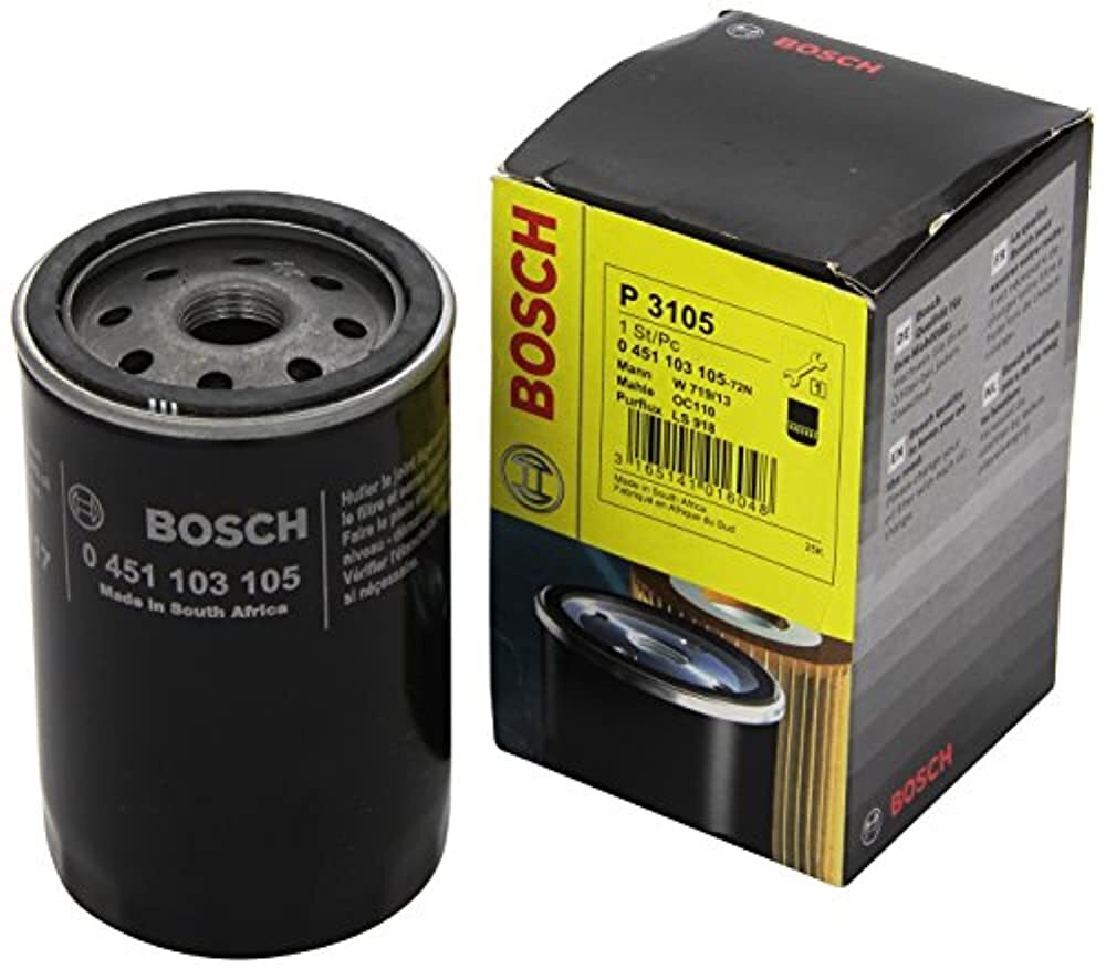 

Фильтр масляный двигателя Bosch BOSCH_0451103105, 451103105