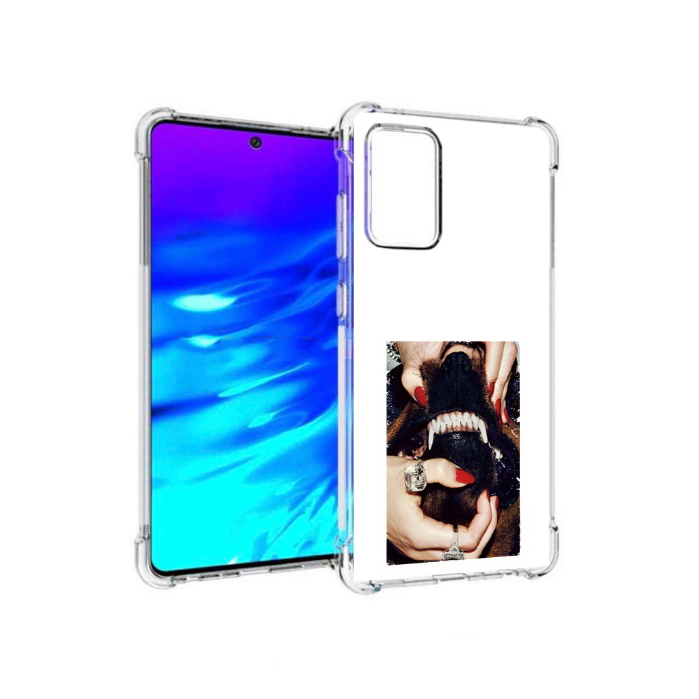 

Чехол MyPads Tocco для Samsung Galaxy A72 маникюр (PT158633.553.457), Прозрачный, Tocco