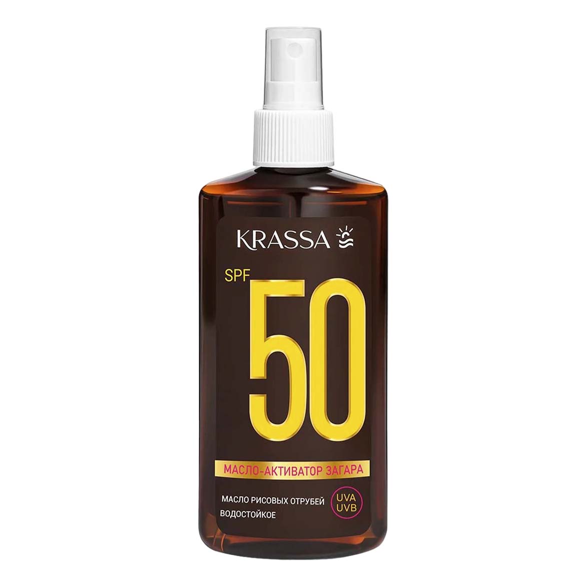 Масло-активатор загара Krassa 50 SPF 150 мл 190₽