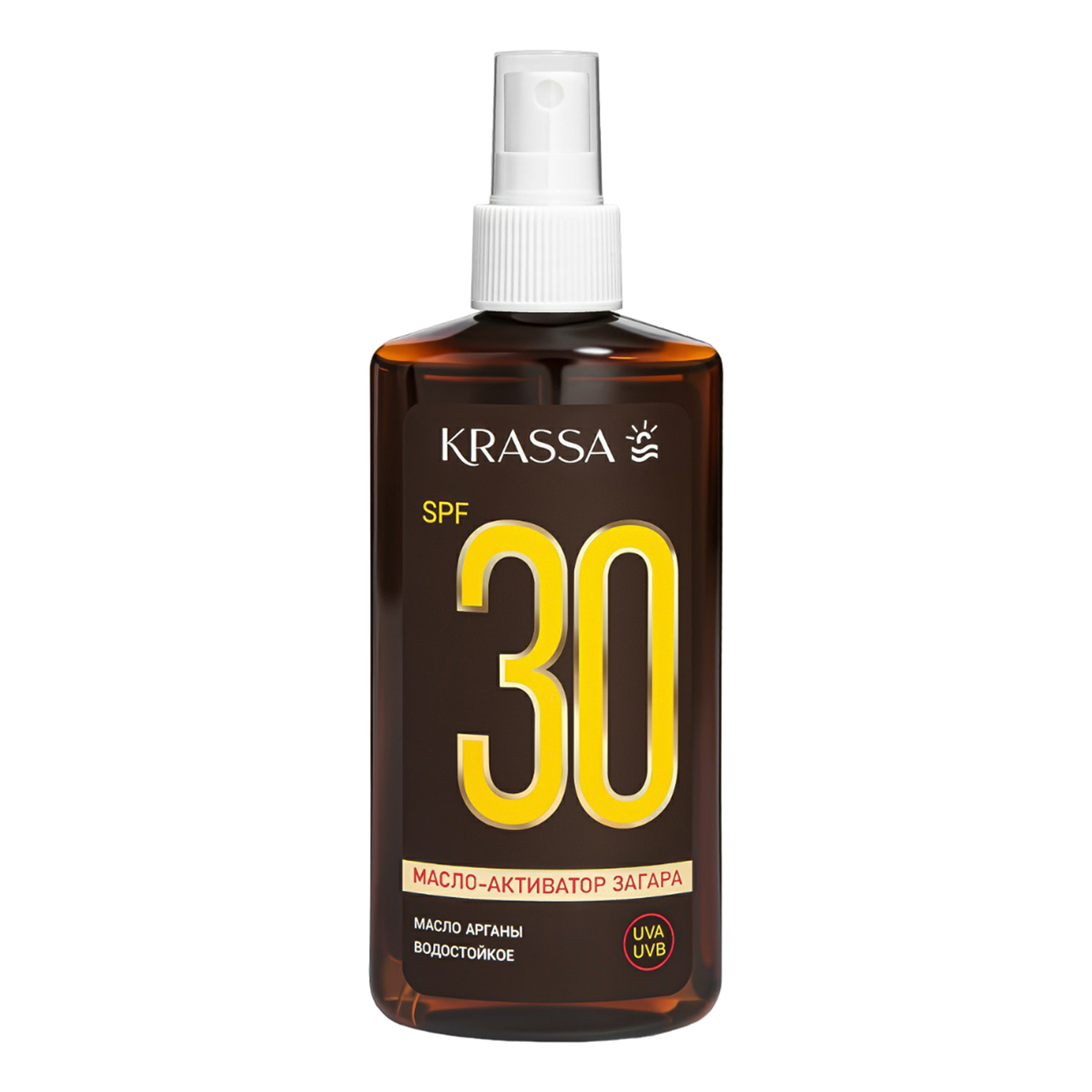 Масло-активатор для загара Krassa для тела 30 SPF 150 мл krassa tropic san масло активатор загара spf 10 150