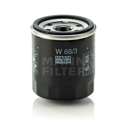 

Фильтр масляный двигателя MANN-FILTER W68/3, W 68/3