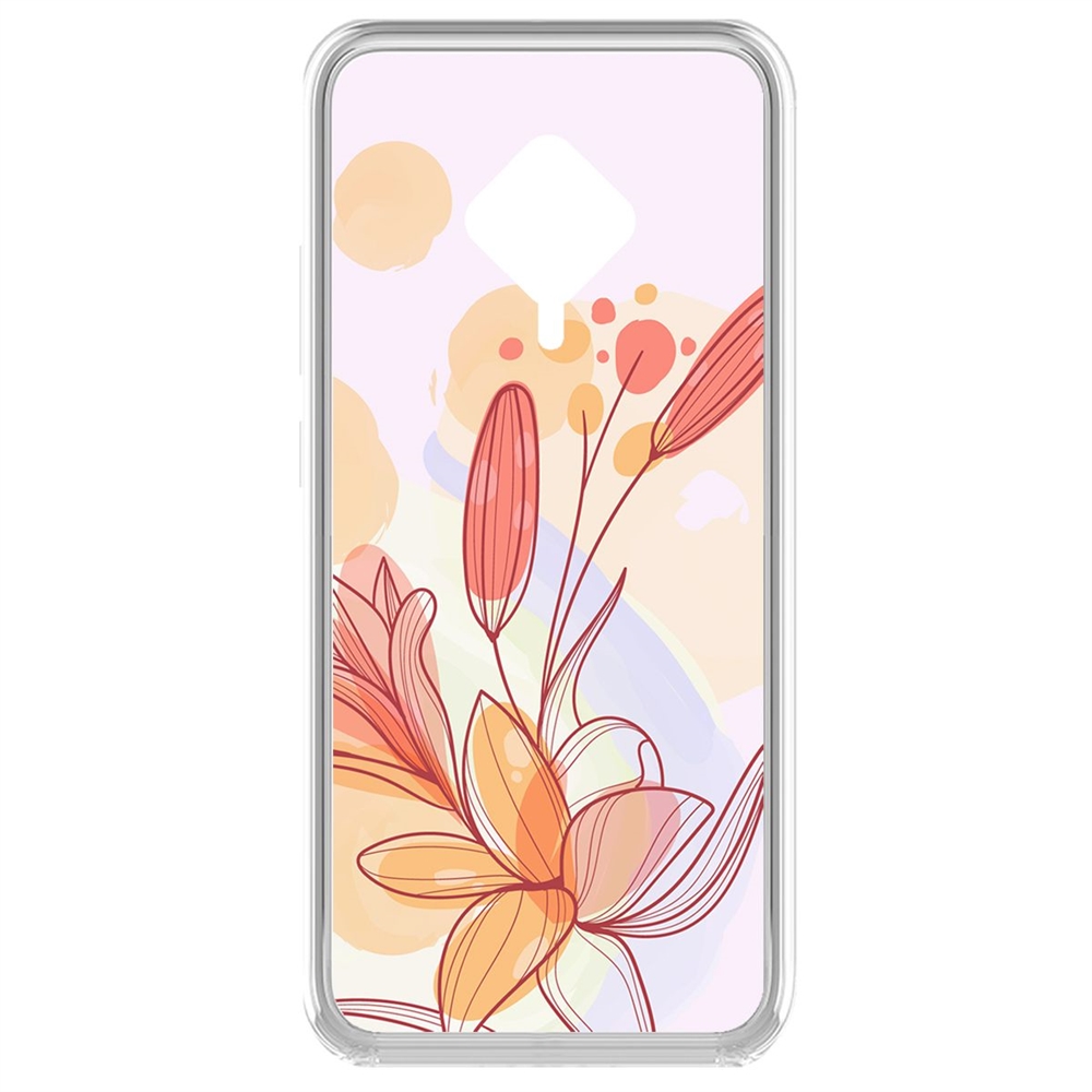 

Чехол-накладка Krutoff Clear Case Фантазия для Vivo V17/S1 Pro/Y9S