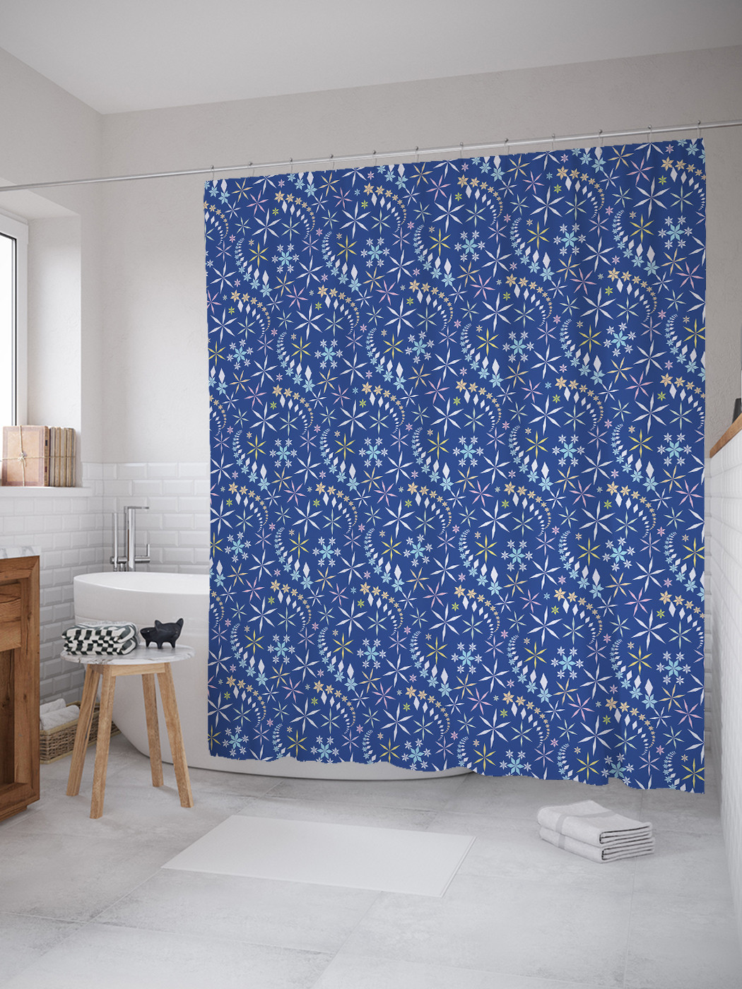 

sc_427863 МУЛЬТИ Фотоштора в ванную 180х200, Разноцветный