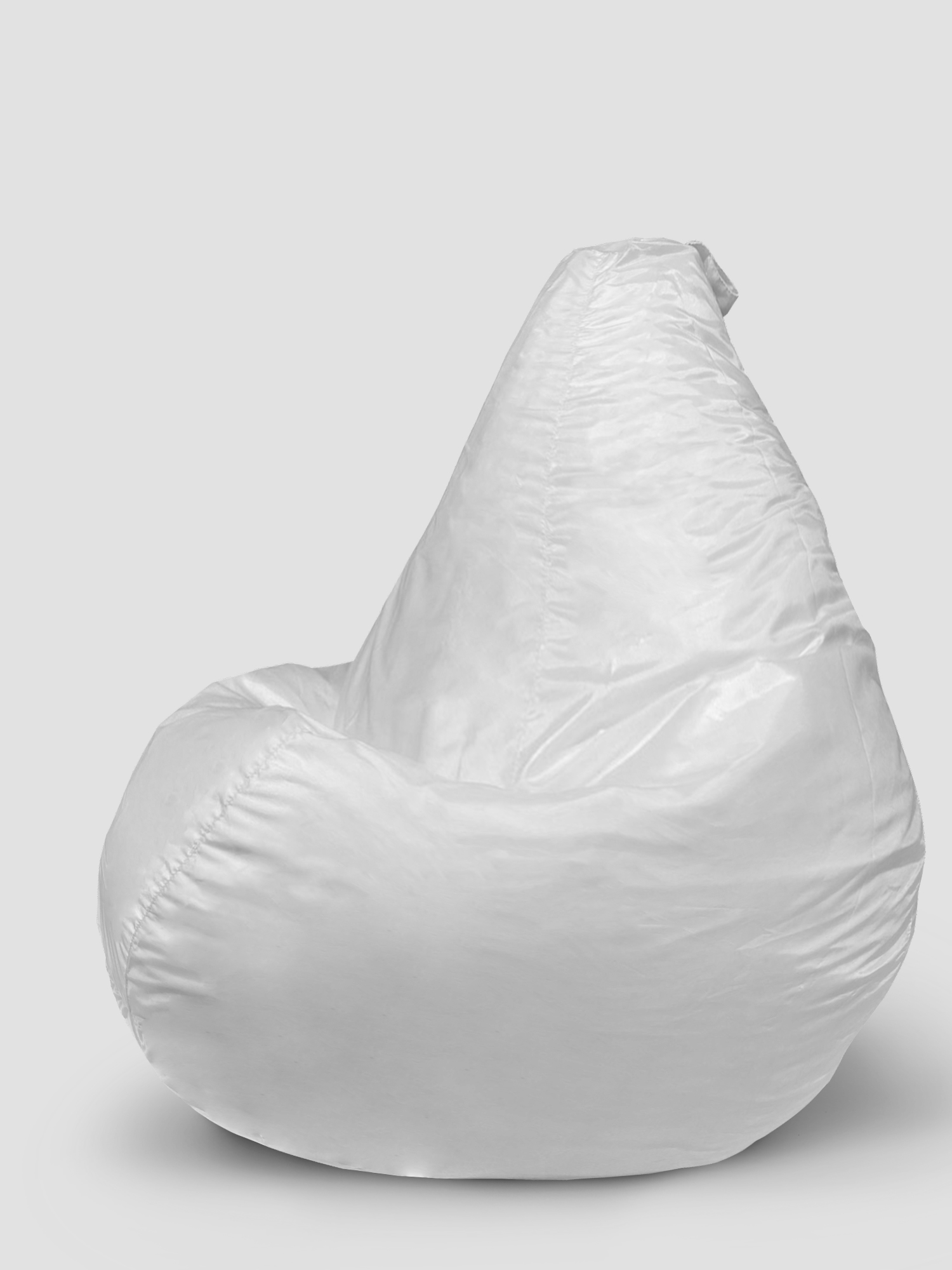 фото Кресло-мешок onpuff пуфик груша, размер xххxl, белый оксфорд
