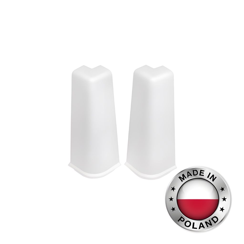 

Угол Cezar HI-LINE 9003M White Глянцевый 2x10, Белый