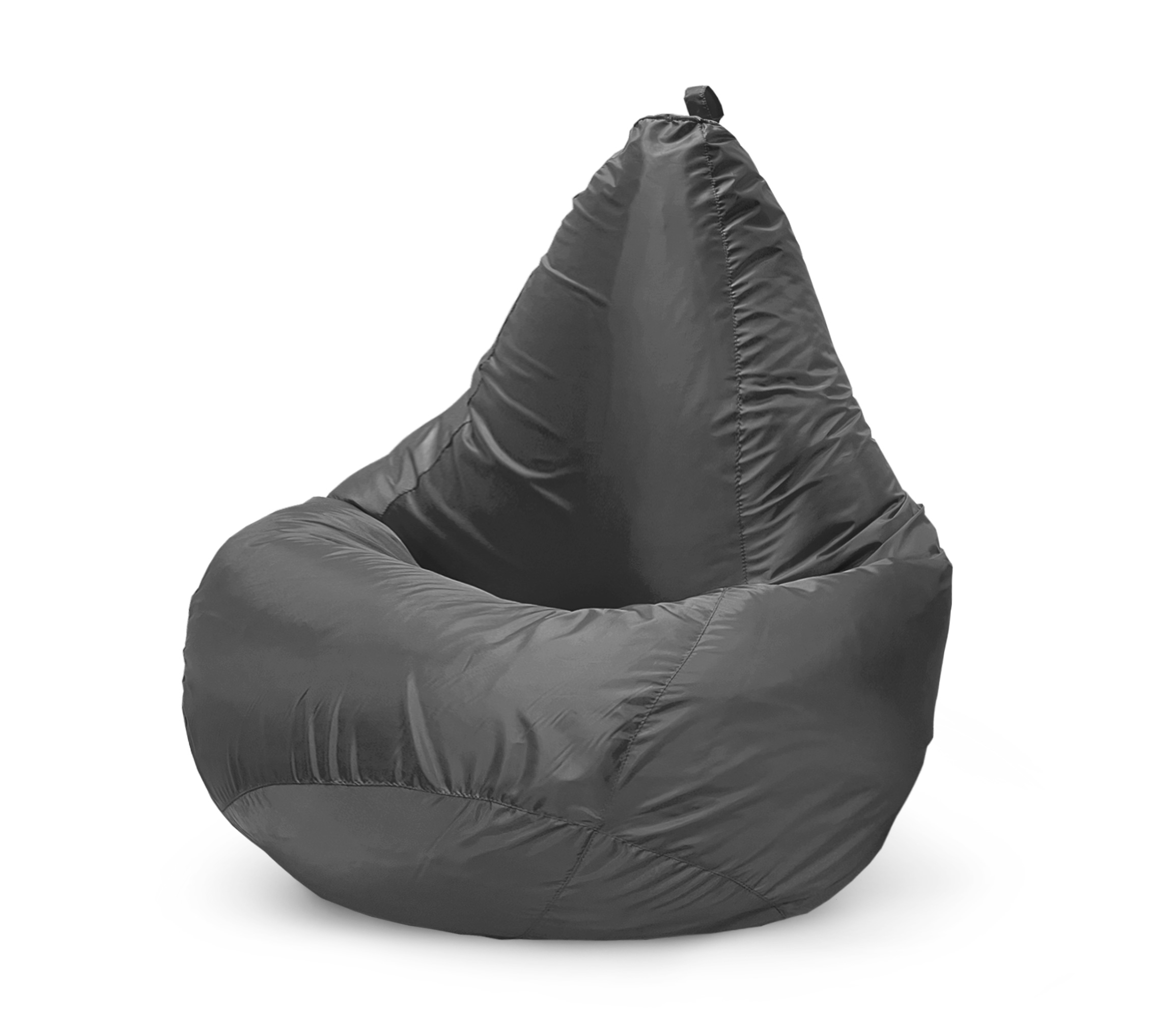 фото Кресло-мешок onpuff пуфик груша, размер xxxl, серый оксфорд