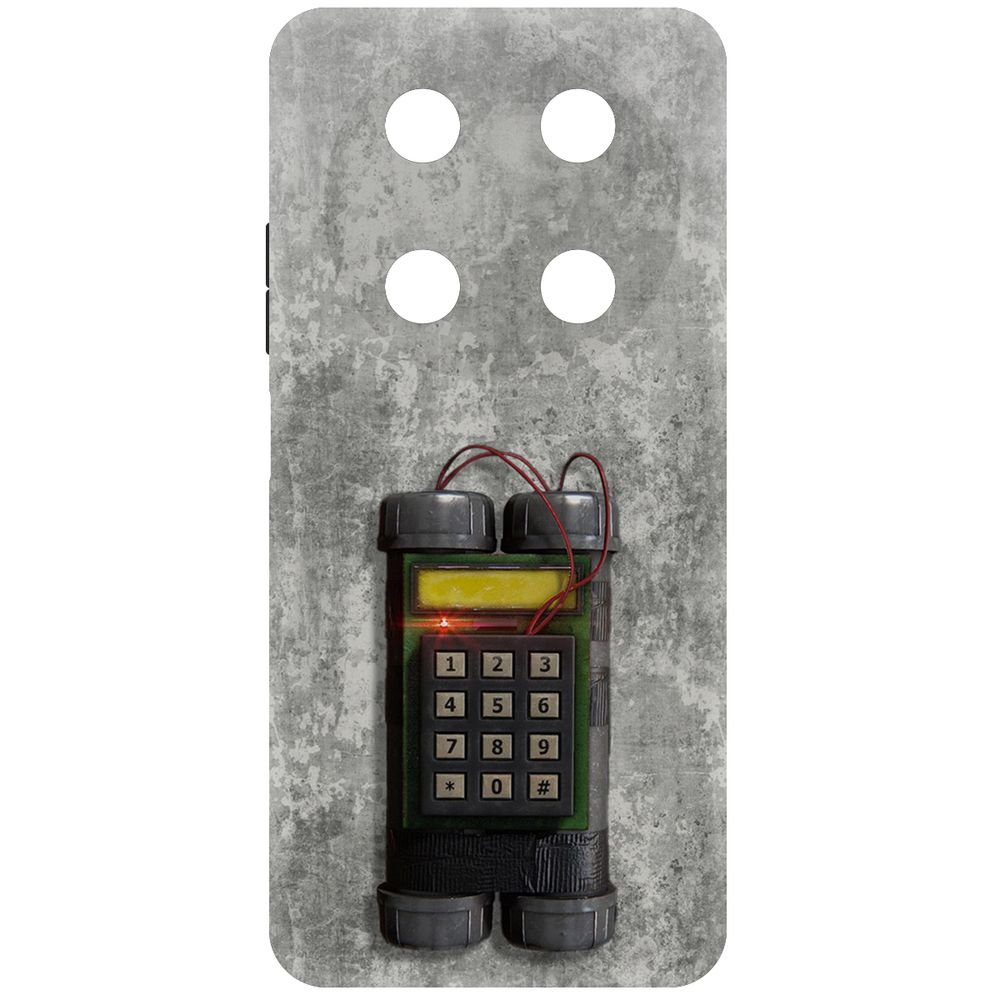

Чехол-накладка Krutoff Soft Case Cтандофф 2 (Standoff 2) - C4 для ITEL RS4 черный