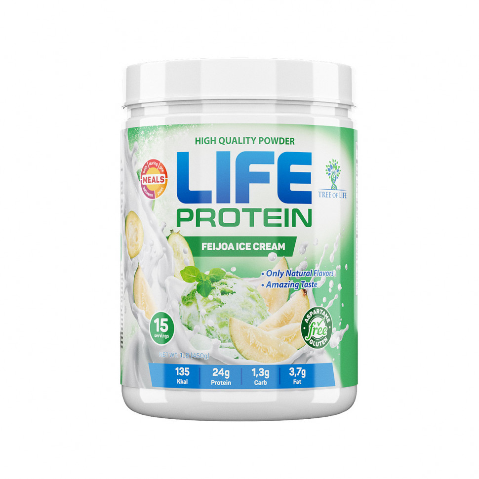 фото Протеин tree of life life protein 450 г feijoa ice cream