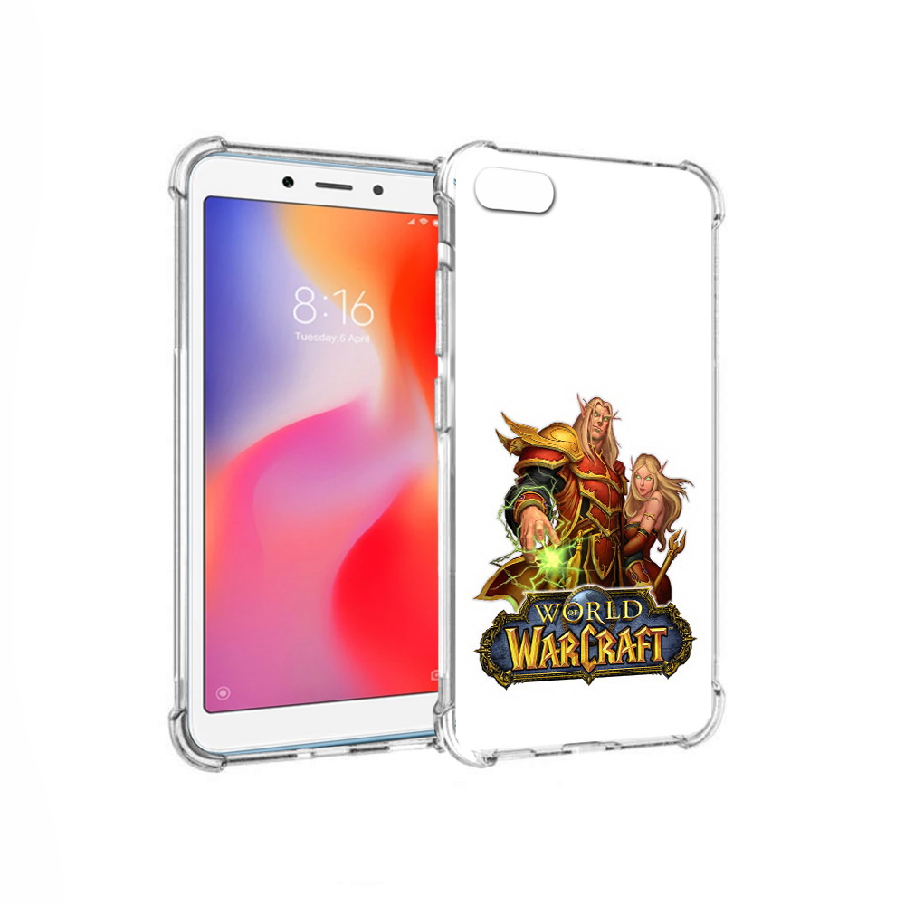 

Чехол MyPads Tocco для Xiaomi Redmi 6A варкрафт2 (PT113916.305.256), Прозрачный, Tocco