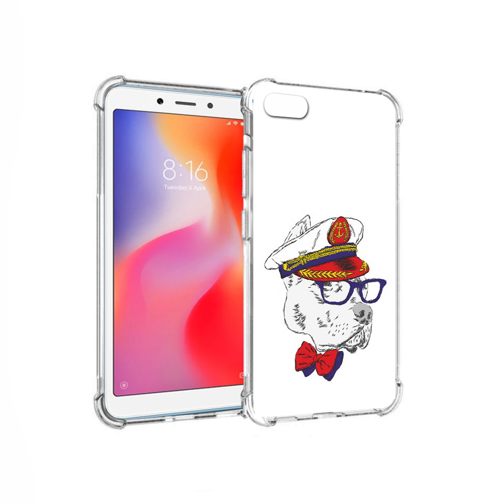 

Чехол MyPads Tocco для Xiaomi Redmi 6A бульдог (PT113916.305.251), Прозрачный, Tocco