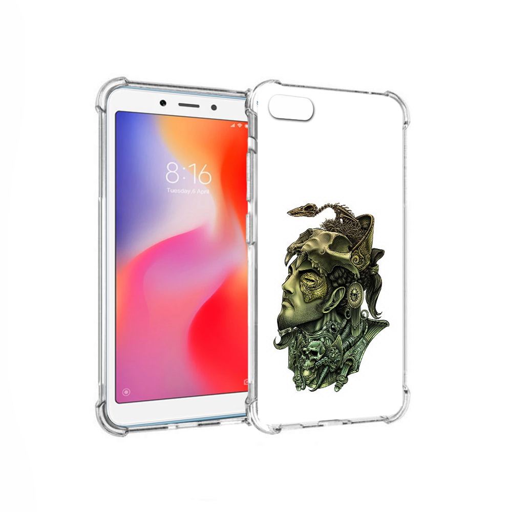 

Чехол MyPads Tocco для Xiaomi Redmi 6A бронзовый воин (PT113916.305.248), Прозрачный, Tocco