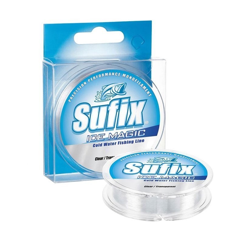 

Рыболовная леска Sufix Ice Magic 50м 0.095 мм прозрачный, Ice Magic